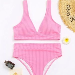 Shein pink swimsuit